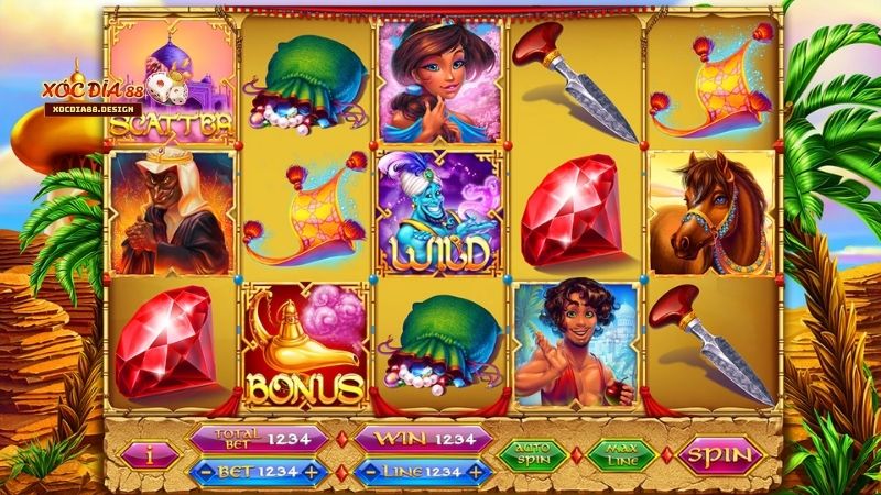 Điểm nổi bật của Aladdin trên Xocdia88